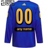 Adidas x Drew House Maillot de Hockey All-Star 2024 Personnaliser NHL Game Bleu Authentic - Enfant